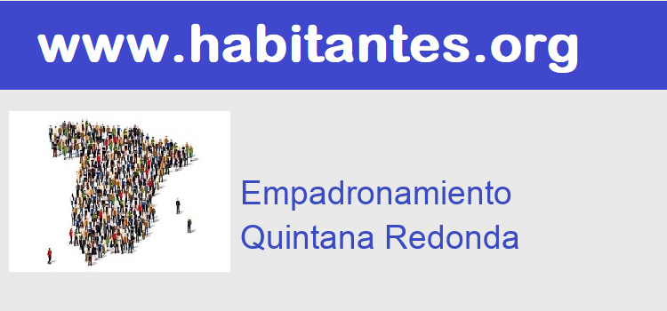 Cita Previa Certificado empadronamiento  Quintana Redonda